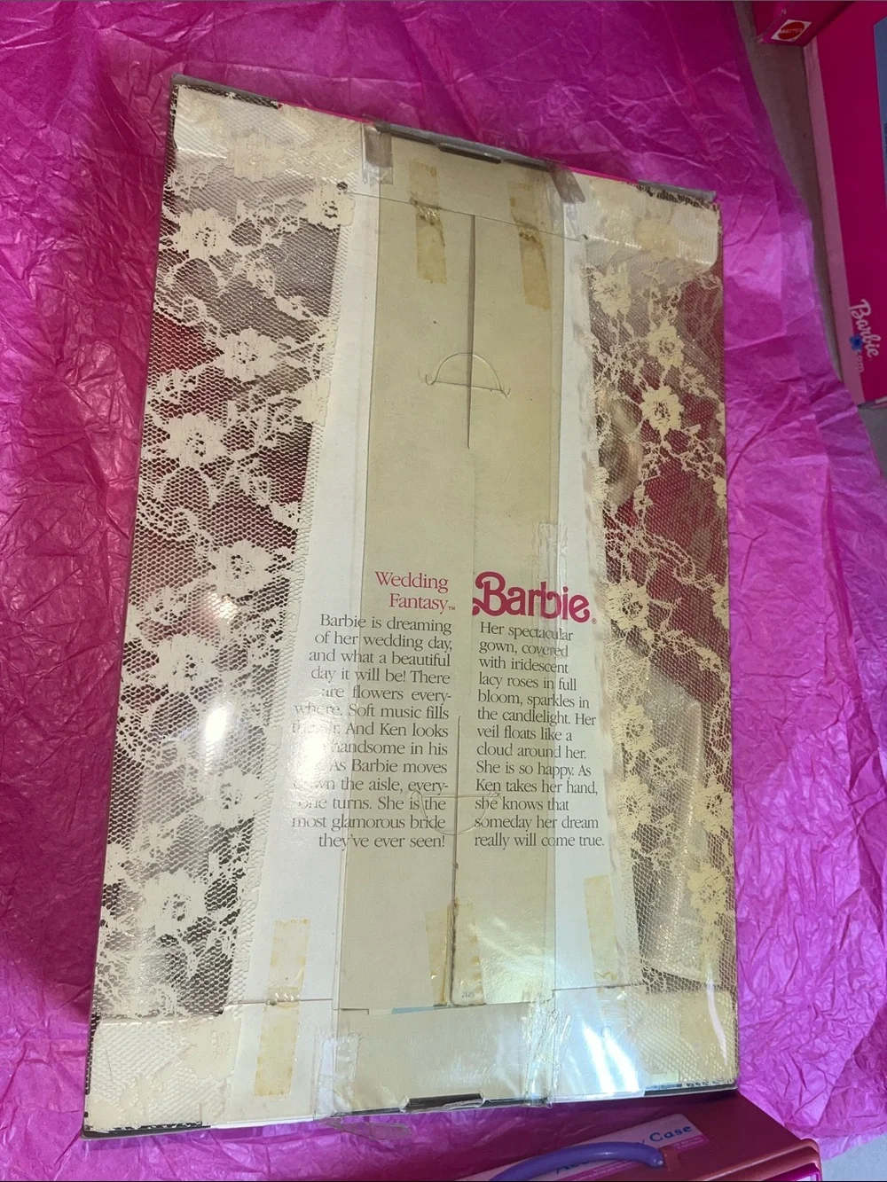 1989 Wedding Fantasy Barbie doll (Model No. 2125) Mattel NRFB